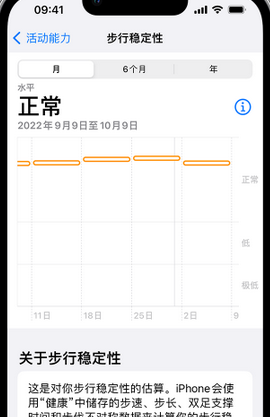 古镇镇iPhone手机维修如何在iPhone开启'步行稳定性通知'