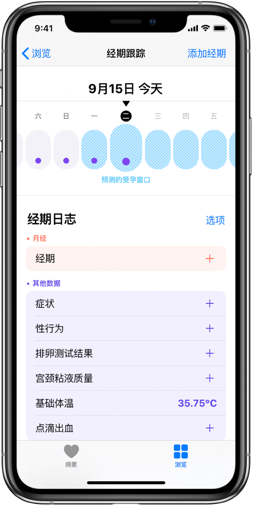 古镇镇苹果13维修分享如何使用iPhone13监测女生经期 